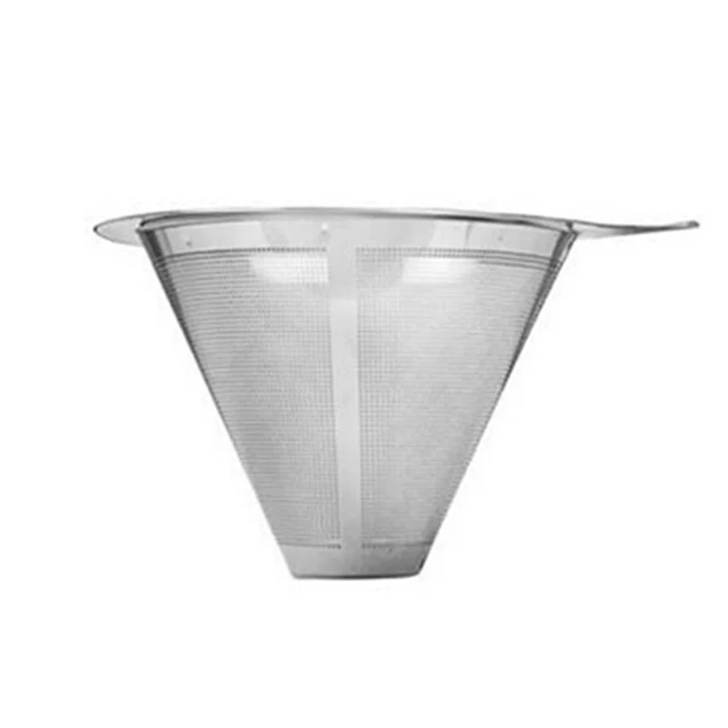 House Home 1 X Stainless Steel Mesh Coffee Filter Paperless Pour Over Dripper Re - £38.36 GBP