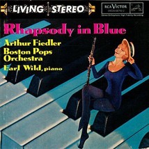 Arthur Fiedler Boston Pops Orchestra Earl Wild - Rhapsody In Blue Cd 1997 6 Trks - £7.11 GBP