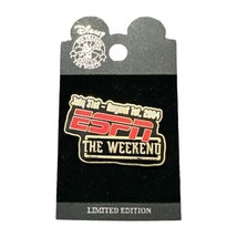 DIsney World Pin ESPN The Weekend July 31 - Aug 1, 2004 Logo MGM Studios LE - $9.89