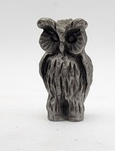 Vtg 1978 Schmid Mini Pewter Owl - $8.25