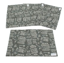 Home Cookin Place Mats Set of 4 13x19 inches Cotton Reversible CLOSEOUT - $221.78 MXN