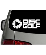 PLAY DISC GOLF Vinyl Decal Car Wall Window Sticker CHOOSE SIZE COLOR - €2,71 EUR+
