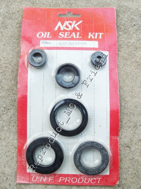 Primary image for Suzuki GP100 GP125 Oil Seal Kit (6 Pcs. : Set) Brand New