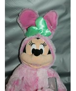 Disney Store Minnie Mouse Easter Bunny 2021 With Tags Stuffed Animal Plu... - £38.91 GBP