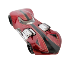 2007 Hot Wheels Twin Mill II Red Mattel Diecast Made in Malaysia - £10.32 GBP