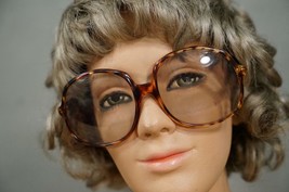 Retro Vintage Costume Eyeglasses Theater France TJ Tortoiseshell Lucite Frames - £82.88 GBP