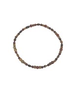 Faux Amber Beaded Necklace Vintage Strand 54734 - £11.17 GBP