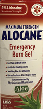 Alocane Maximum Strength Emergency Burn Gel, 1ea 2.5 oz Blt-SHIPS N 24 H... - $14.73