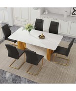 Luxury Glass Top Table &amp; Chair Set - $1,511.43 CAD