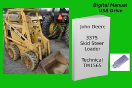 John Deere 3375 Skid Steer Loader Technical Manual See Description - £18.66 GBP