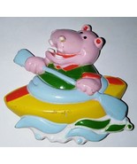 Hippo Canoeing Magnet - $190.39 MXN