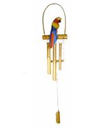 Wood Pelican Bamboo Hand Make Whine Chime - £23.41 GBP