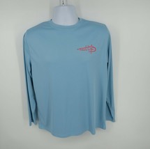 Reel Life Defender Series Mens Blue Long Sleeve Blue Shirt Medium - £11.63 GBP
