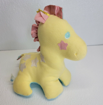 Vintage Playskool Sweet Beginnings Baby Giraffe Pastel Yellow Blue Pink Plush - $37.61