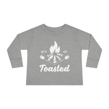 Cozy Kids&#39; Campfire &quot;Let&#39;s Get Toasted&quot; Toddler Long-Sleeve Tee - £22.23 GBP