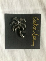 Cookie Lee Silver Colored Palm Tree Pin NWT - £5.59 GBP