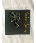 Cookie Lee Silver Colored Palm Tree Pin NWT - £5.59 GBP
