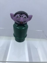 Fisher Price Little People Sesame Street Count Von Count 1973 Vintage - £14.01 GBP