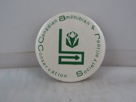Vintage Club Pin - Canada Amphibian and Reptile Society - Celluloid Pin  - $15.00