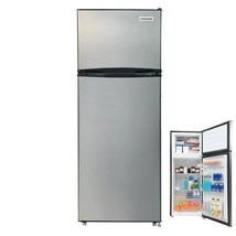 7.5 Cu. Ft. Top Freezer Refrigerator Frigidaire Platinum Series Stainless Look - £266.36 GBP