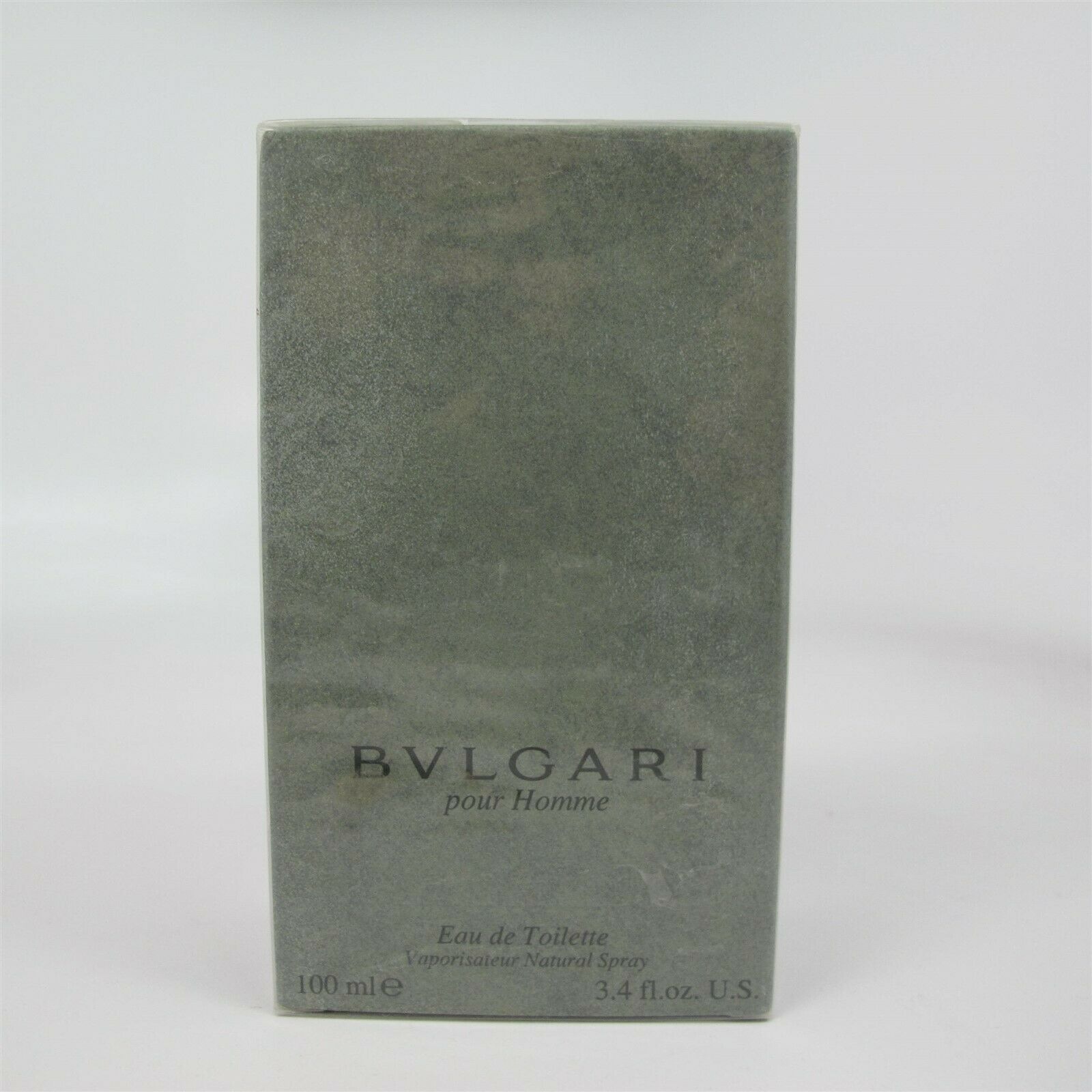 BVLGARI Pour Homme by Bvlgari 100 ml/3.4 oz EDT Spray NIB VINTAGE (YEAR 2001) - $287.09