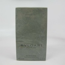 BVLGARI Pour Homme by Bvlgari 100 ml/3.4 oz EDT Spray NIB VINTAGE (YEAR ... - £225.10 GBP