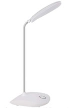 Small LED Desk Lamp Flexible Gooseneck 3-Touch Settings - £9.31 GBP