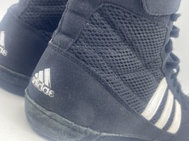 Adidas Combat Speed 4 Mens Size 8.5 Wrestling Combat Shoes MMA Black White - $149.99