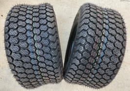 2 - 20x10.50-8 4 Ply Kenda Super Turf K500 Mower Tires 20/10.5-8 20 10.50 8 - $97.75