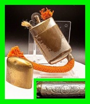 Uncommon Antique Dual Tinder &amp; Petrol Trench Lighter w/ French Tax Stamp... - $123.74
