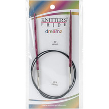Knitter&#39;s Pride-Dreamz Fixed Circular Needles 32&quot;-Size 6/4mm - £9.95 GBP
