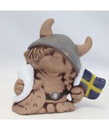 Viking Troll  Ewa Jarenskog Jie Keramik Sweden Sverige Trollet  Ceramic ... - $335.09 MXN