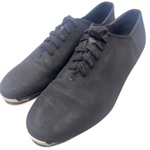 Theatricals Black Oxford Lace Up Clogging Shoes Steven&#39;s Stompers Size 6.5 - £32.31 GBP