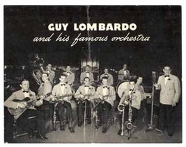 Guy Lombardo orchestra photo radio show Bond bread advertise - £11.00 GBP