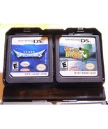 Intec Nintendo DS Lite Game Holder Travel Case-  Black Plastic WITH 4 GAMES - €19,11 EUR