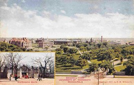 University Minnesota Campus Minneapolis MN 1910c postcard - £5.44 GBP