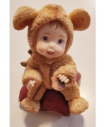 Tots Lifes Little Blessings Boy Figurine Graham Miller Someone to hug Bear - $27.35 CAD