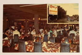 Christys Restaurant Interior Myrtle Beach Carolina SC Dexter Postcard c1970s - £4.69 GBP