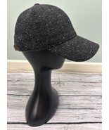 ABERCROMBIE &amp; FITCH Wool Gray Herringbone Adjustable Hat/ Baseball Cap O... - €16,87 EUR