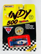 1990 Matchbox Indy 500 1987 4 Time Winner Al Unser Car &amp; Coin NEW - $10.29