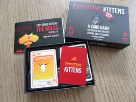 Exploding Kittens Card Game Kittens and Explosions 2-5 Players - £6.91 GBP