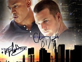 Ncis Los Angeles Autographed 8x10 Rp Photo Chris Odonnell Ll Cool J - £11.98 GBP