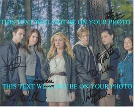 THE SECRET CIRCLE CAST SIGNED 8x10 PHOTO BY 7 NATASHA HENSTRIDGE BRITT R... - £15.68 GBP