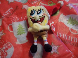 Ty Beanie Babies Jingle Beanies SpongeBob Jolly Elf - $3.99