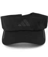 Adidas AeroReady Running Visor Unisex Headwear Sports Sun Cap Hat Black ... - £25.55 GBP