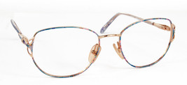 Vintage Lawrence Purple Blue Mod 555 Eyeglasses Frames 51-18-125 - $28.00