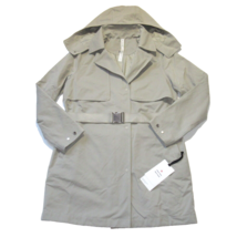 NWT Lululemon Always There Short Trench in Raw Linen Removable Hood Coat 10 - £170.87 GBP