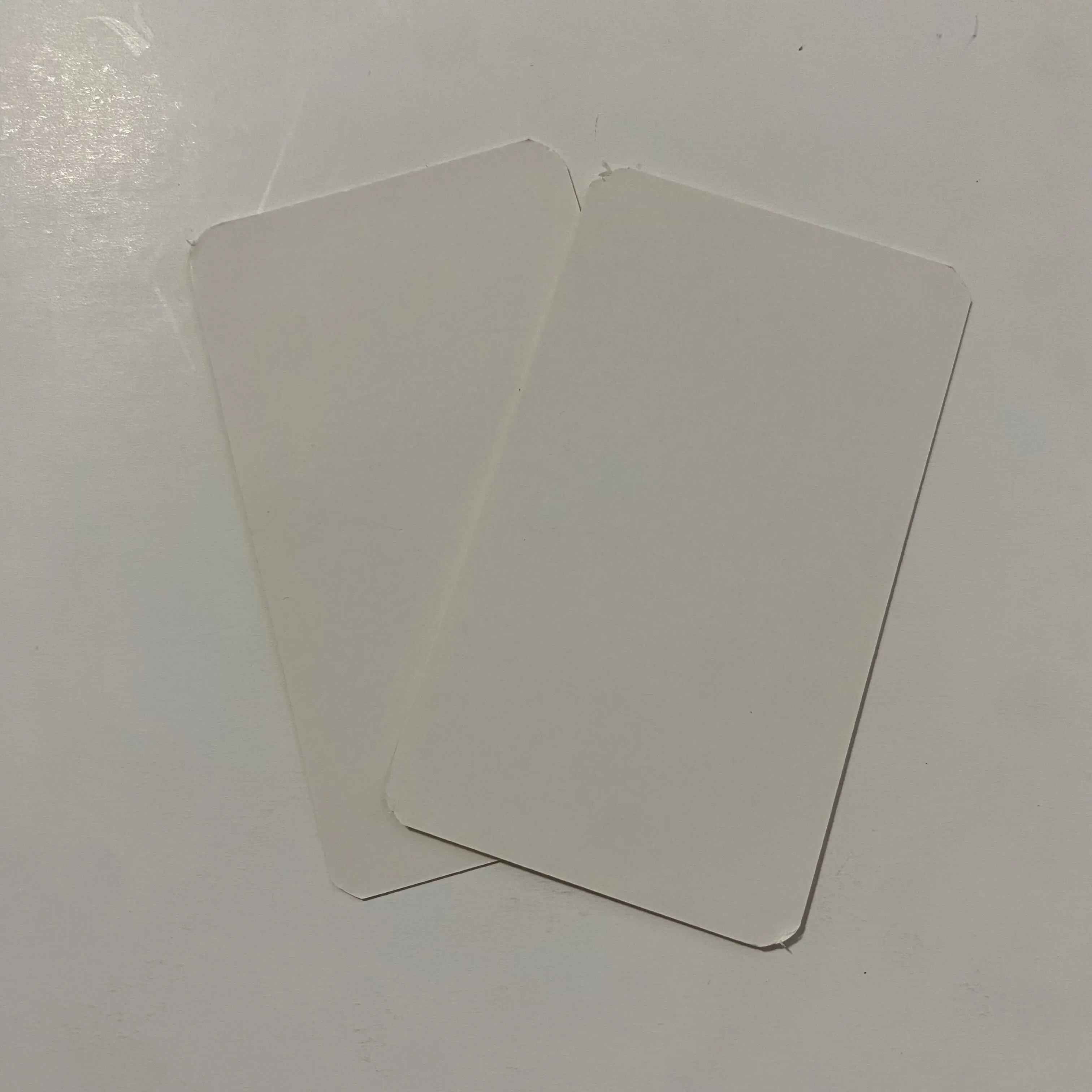 100 Pcs 52*90mm Blank Hard Paper Playing Card Cardd Handmade Postcards Message F - $177.45