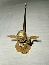 Candle Snuffer Angel Solid Brass Original Japan Sticker Removeable Wand Vintage - £11.15 GBP