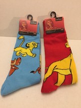 NEW Disney Lion King Unisex Crew Socks Size 6-12 - $235.76 MXN